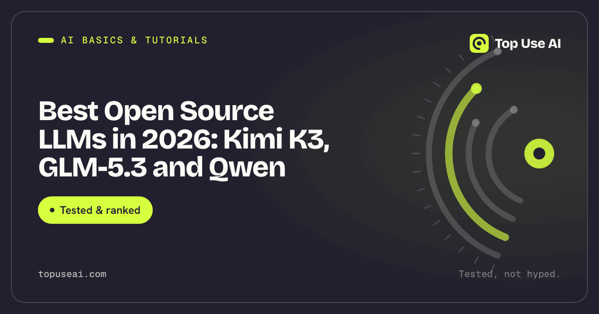 Best Open Source LLMs in 2026: Kimi K3, GLM-5.3 and Qwen