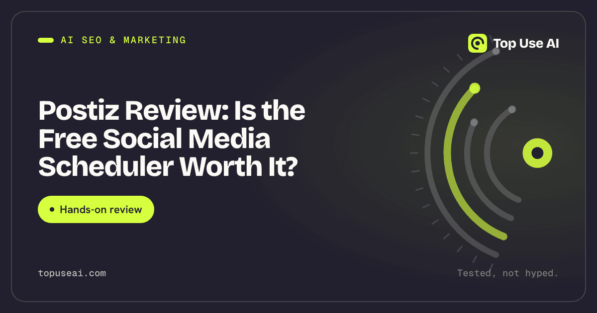 Postiz Review: Is the Free Social Media Scheduler Worth It?